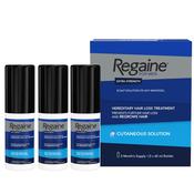 Regaine Extra Strength Hair Loss Solution For Men 3 Months 3 x 60ml Bottles