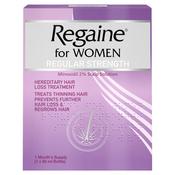 Regaine For Women Solution - 1 Months Supply 1 x 60ml Bottle