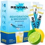 Revival Rehydration &amp; Recovery Electrolyte Drink - Lemon &amp; Lime 8 Pack