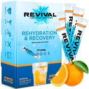 Revival Rehydration &amp; Recovery Electrolyte Drink - Orange Burst 16 Pack