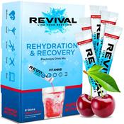 Revival Rehydration &amp; Recovery Electrolyte Drink - Wild Cherry 8 Pack