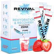 Revival Rehydration &amp; Recovery ZERO Electrolyte Drink - Strawberry 12 Pack