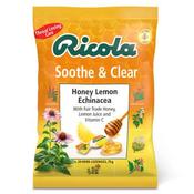 Ricola Soothe &amp; Clear Honey Lemon and Echinacea Cough Drops 20 Lozenges