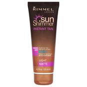 Rimmel Water Resistant Instant Tan Wash Off Light Matte 125ml image