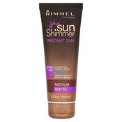Rimmel Water Resistant Instant Tan Wash Off Medium Matte 125ml image