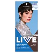 Schwarzkopf LIVE Colour Moment 010 Charcoal Brunette Semi-Permanent Hair Dye image