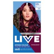 Schwarzkopf LIVE Intense Colour L76 Ultra Violet Permanent Hair Dye