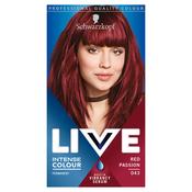 Schwarzkopf LIVE Intense Colour Permanent 043 Red Passion image