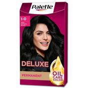 Schwarzkopf Palette Deluxe Hair Dye Deep Natural Black 1-0 1 Box