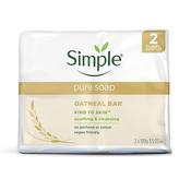 Simple Pure Oatmeal Soap 100g x 2 image