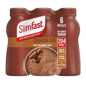 SlimFast Milkshake Multipack Bottle Chocolate 6x325ml