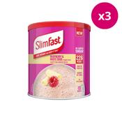 SlimFast Powder Tin Raspberry &amp; White x3