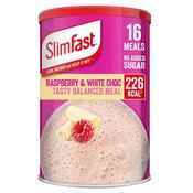 SlimFast Powder White Choc Raspberry 584g