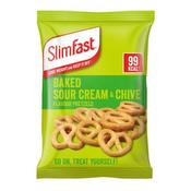 SlimFast Snack Bag Sour Cream Pretzel 23g