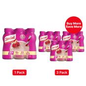 SlimFast Milkshake Multi Bottle Raspberry &amp; White Chocolate x3