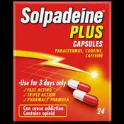 Solpadeine Plus 24 Capsules image