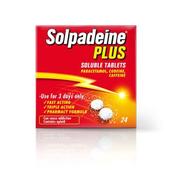 Solpadeine Plus Soluble 24 Tablets