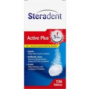 Steradent Active Plus Mega Pack Tablets 136s image