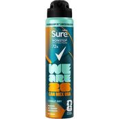 Sure Men Non Stop Cobalt Dry Anti-Perspirant Spray FIFA Edition 250ml
