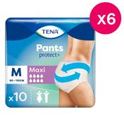 TENA Incontinence Pants Maxi Medium Size 10 Pack x6 image