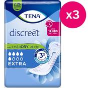 TENA Lady Discreet Extra Incontinence Pads 10 Pack x3 image