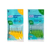 TePe Interdental Brushes Original Yellow 8s &amp; Original Green 8s