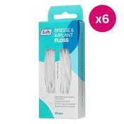 TePe Bridge &amp; Implant Floss 30 Pieces x6 image