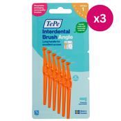 TePe Interdental Brushes Angle Orange Size 1 6pcs x3 image