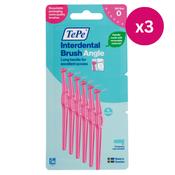 TePe Interdental Brushes Angle Pink Size 0 6pcs x3 image