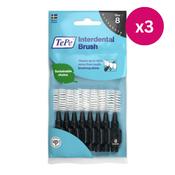 TePe Interdental Brushes Original Black x3 image