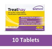 TreatHay 120mg fexofenadine hydrochloride allergy tablets image
