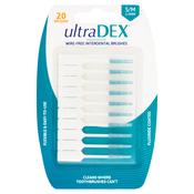 UltraDEX Wire-Free Interdental Brushes S/M 20 Pack