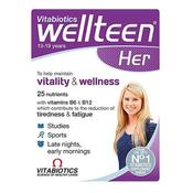 Vitabiotics Wellteen Her 30 Tablets