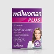 Vitabiotics Wellwoman Plus Omega 3-6-9 56 Tablets &amp; Capsules