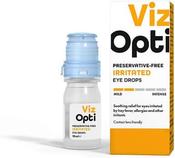VizOpti Preservative Free Irritated Eyes Eye Drops 10ml