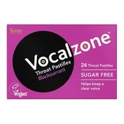 Vocalzone Blackcurrant Sugar Free Throat Pastilles 24 Pack