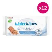 Waterwipes Sensitive Newborn &amp; Baby 60 Wipes x 12 image