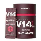 Youth &amp; Earth V14 Superfood Reds Powder 27 Antioxidant Rich Superfruit Travel Pack 14 Sachets image