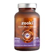 Zooki Liposomal Lions Mane Mushroom 600mg 30 Day Supply 60 Capsules image