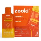 Zooki Liposomal Turmeric Curcumin 750mg  Tangerine Flavour 15ml 30 Sachets image