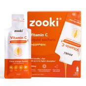 Zooki Liposomal Vitamin C 1,000mg, Citrus Orange Flavour 15ml, 30 Sachets image