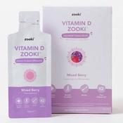 Zooki Liposomal Vitamin D3 + K2 3,000iu, Mixed Berry Flavour 10ml, 30 Sachets image