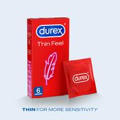 Durex Thin Feel Condoms 6 Pack