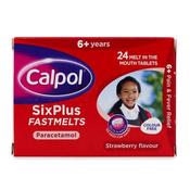 Calpol SixPlus Fastmelts Paracetamol 24 Pack image