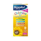 Benadryl Allergy Children's 6+ 1mg/ml Oral Solution 60ml image