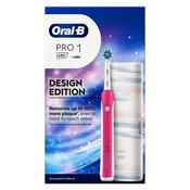Oral-B Pro Series 1 Pink Electric Toothbrush with Case image