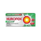 Nurofen Express 200mg 30 Capsules image