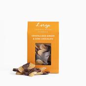 Crystalised Ginger Dipped in Dark Chocolate 150G — Lorge Chocolatier image