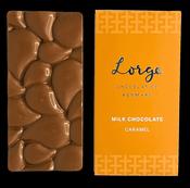 Milk Chocolate &amp; Caramel Bar — Lorge Chocolatier image