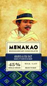 Menakao Arabica Coffee &amp; Sea Salt - 45% — Lorge Chocolatier